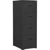 vidaXL Classeur Anthracite 46x62x133 cm Acier