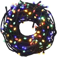 vidaXL Guirlande lumineuse LED avec 2000 LED multicolore 200 m PVC