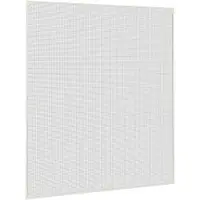 vidaXL Moustiquaire magnétique pour fenêtre Blanc 120x140 cm