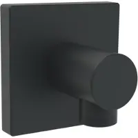 Hansa Coude de raccordement mural noir mat