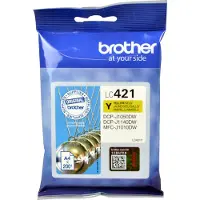 Brother - Cartouche d'encre LC-421Y jaune | 5 pièces