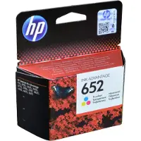 HP 652 (F6V24AE) - 3-couleurs - Cartouche d'encre