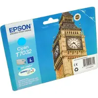 Epson T7032 (C13T70324010) Cartouche d'encre Cyan