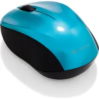 Verbatim 49044 Go Nano Wireless Mouse Caribbean Blue