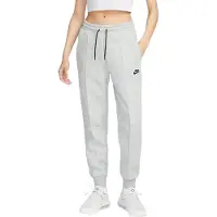 Nike Pantalon 'Tech Fleece' gris chiné / noir