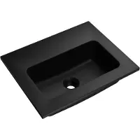 Storke Scuro vasque simple quartz mat 45 x 35 cm