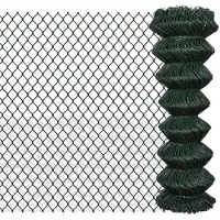 vidaXL Clôture grillagée acier 1,25x25 m