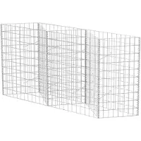 vidaXL Panier de gabion Acier galvanisé 120x30x100 cm