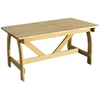 vidaXL Table de jardin 150 x 74 x 75 cm Bois de pin imprégné