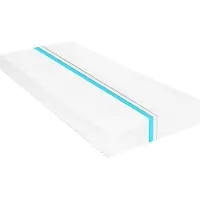 vidaXL Matelas 90 x 200 cm 7 zones de moussePolyuréthane16 cm H2 H3