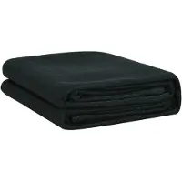 vidaXL Tapis de tente 250x550 cm Vert foncé PEHD