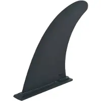vidaXL Aileron central pour planche de SUP 18,3 x 21,2 cm plastique noir