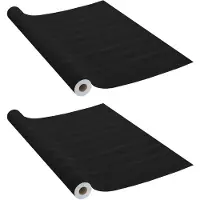 vidaXL Films autoadhésifs pour meubles 2 pcs naturel 500x90 cm PVC