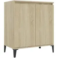 vidaXL Sideboard chêne Sonoma 60x35x70 cm bois composite