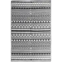 vidaXL Tapis d'extérieur ARAKIL Noir 160x230 cm PP