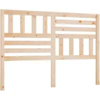 vidaXL Tête de lit 126x4x100 cm Bois massif de pin