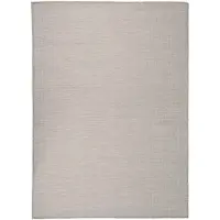 vidaXL Tapis à tissage plat d'extérieur 200x280 cm gris clair