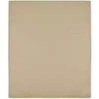vidaXL Drap-housse Jersey Taupe 160x200 cm Coton