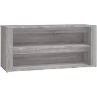 vidaXL Étagère à chaussures Sonoma gris 100x35x45 cm Bois d'ingénierie