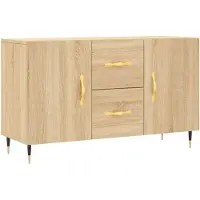 vidaXL Sideboard Chêne Sonoma 100x36x60 cm Matériau dérivé du bois