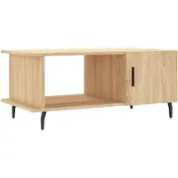 vidaXL Table basse chêne Sonoma 90x50x40 cm bois composite