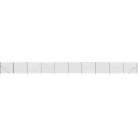 vidaXL Clôture grillagée avec douilles de sol Anthracite 2,2x25 m