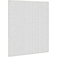 vidaXL Moustiquaire magnétique pour fenêtre Blanc 100x120 cm