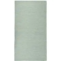 vidaXL Tapis à tissage plat d'extérieur 140x200 cm Turquoise