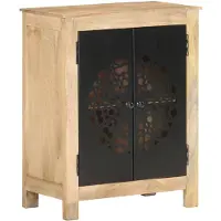 vidaXL Buffet 60x35x75 cm bois massif Mango