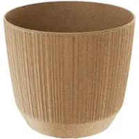 Prosperplast Pot De Fleurs - - Ryfo - Ocre - 19,5 X 19,5 X 17 Cm - Sans Réservoir