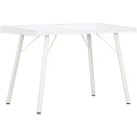 vidaXL Bureau Blanc 90x50x79 cm