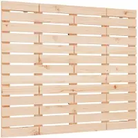 vidaXL Tête de lit murale 126x3x91,5 cm Pin massif