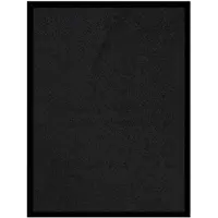 vidaXL Paillasson Noir 40x60 cm