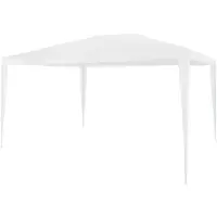 vidaXL Tente de réception 3x4 m blanche