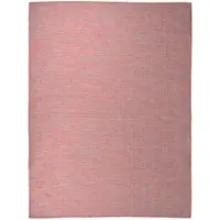vidaXL Tapis à tissage plat d'extérieur 120x170 cm Rouge