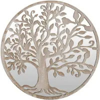 vidaXL Miroir Sable 60x2,5 cm Fer pour utilisation à l'intérieur