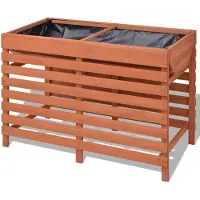 vidaXL Jardinière 100 x 50 x 71 cm Bois