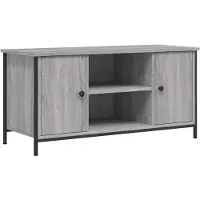 vidaXL Armoire TV Gris Sonoma 100x40x50 cm Bois composite