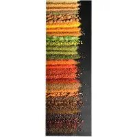 vidaXL Tapis de sol de cuisine lavable Épice 45x150 cm