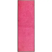 vidaXL Paillasson lavable Rose 60x180 cm