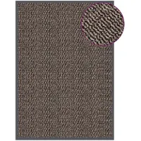 vidaXL Paillasson touffeté 60x90 cm Marron foncé