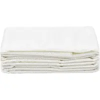 vidaXL Tapis de tente 100x500 cm Blanc
