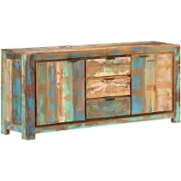 vidaXL Sideboard 175x40x75 cm Bois massif recyclé