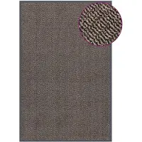 vidaXL Paillasson touffeté 120x180 cm Marron foncé