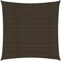 vidaXL Voile d'ombrage 160 g/m² Marron 5x5 m PEHD