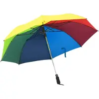 vidaXL Parapluie pliable automatique Multicolore 124 cm