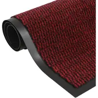 vidaXL Paillasson touffeté 60x150 cm Rouge
