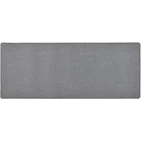 vidaXL Tapis de couloir Gris foncé 80x200 cm
