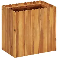 vidaXL Lit surélevé de jardin 50 x 30 x 50 cm bois massif acacia