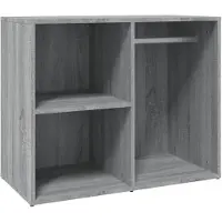 vidaXL Étagère pour coiffeuse Gris Sonoma 80x40x65 cm Bois composite
